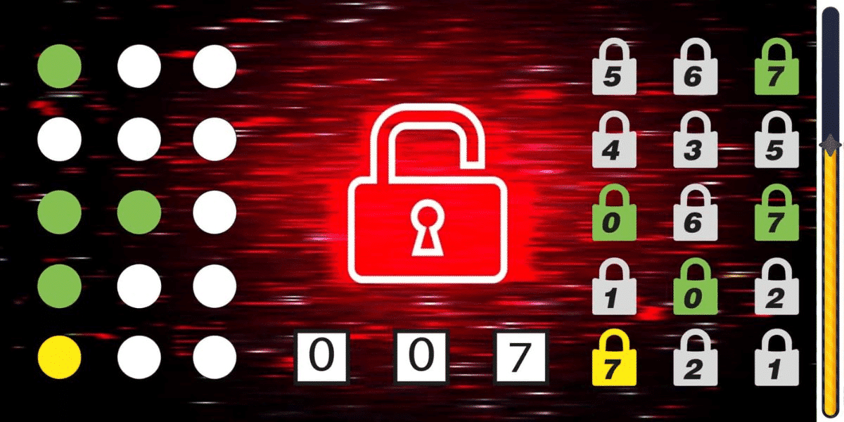Logica -uitdaging: ben je bliksem? Zoek de 3 -digit -code in minder dan 10 seconden en demonstreer uw heldere Qi!