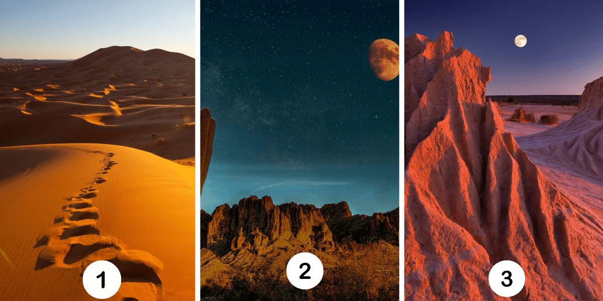 Persoonlijkheidstest: welke van deze 3 woestijnen zou u kiezen? Ontdek hoe het uw unieke stijl onthult in conflicterend management!